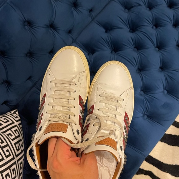 Bally Mens stud sneakers - Picture 10 of 10